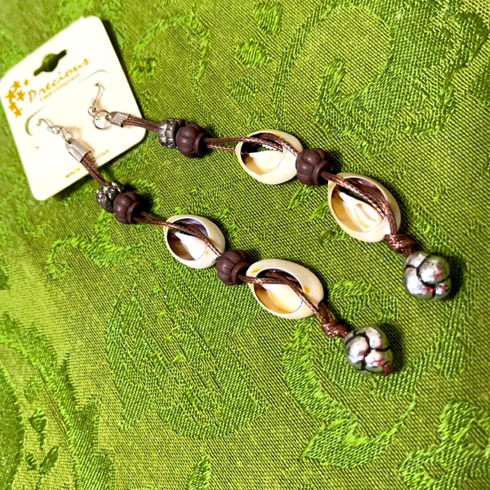 Pukka shell earrings